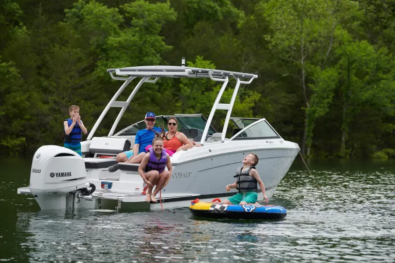 people in a boat