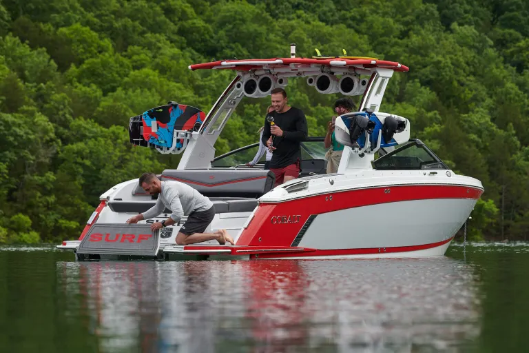 boat in water