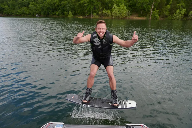 person surfing