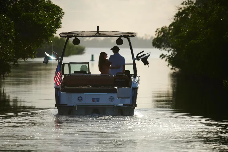 boat in water
