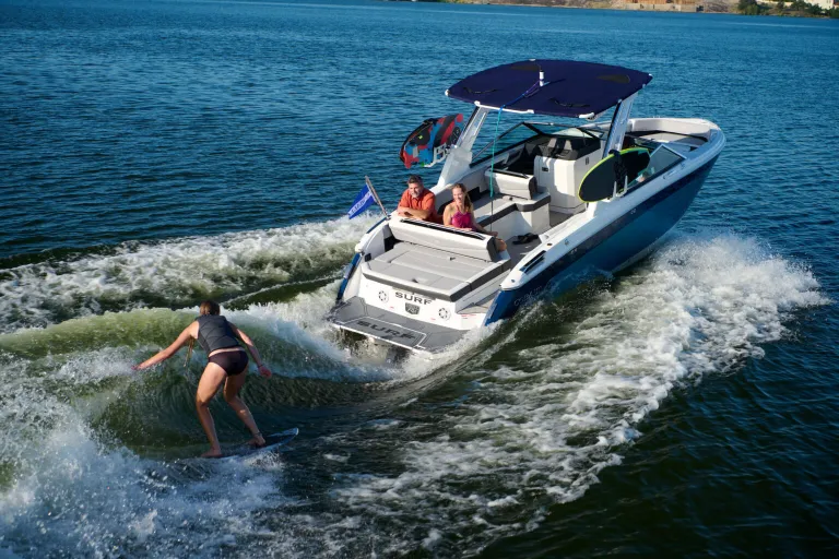 boat on water