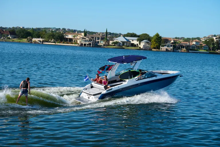 boat on water
