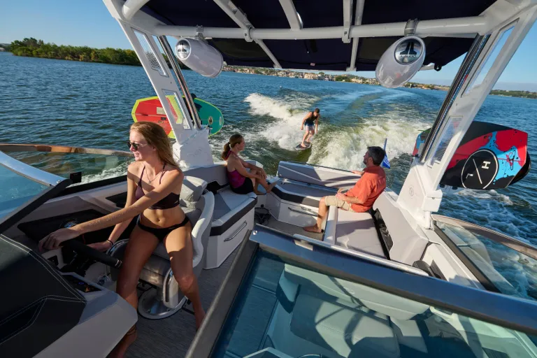 people in a boat