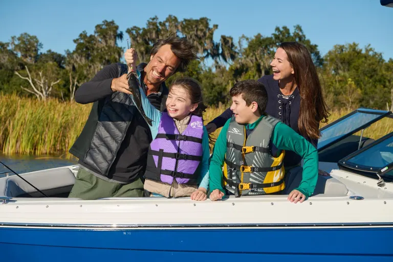 people in a boat