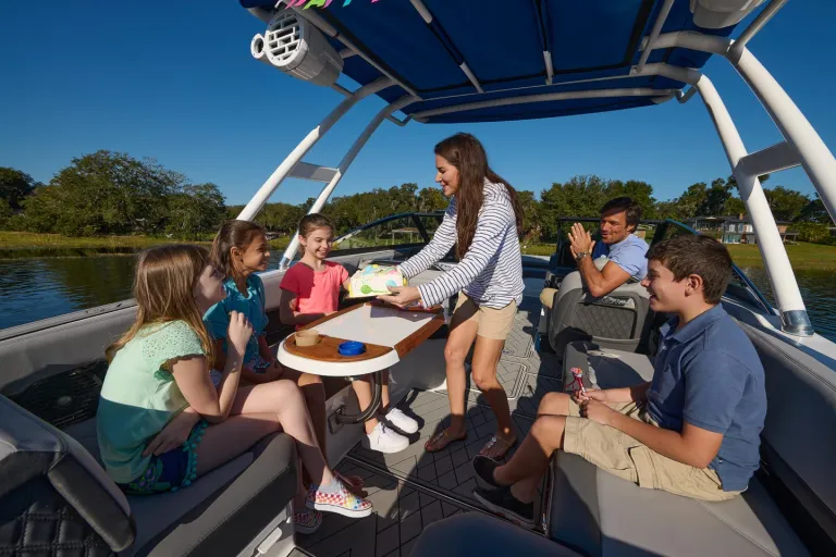 people in a boat