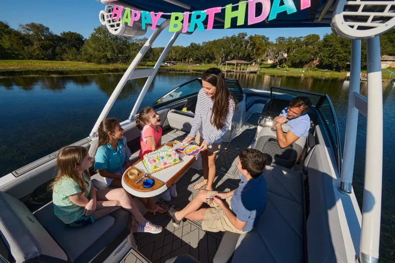people in a boat