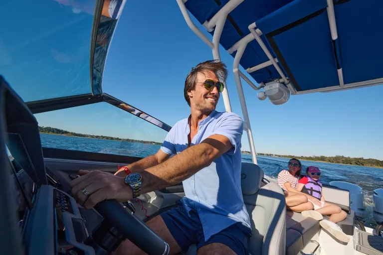 people in a boat