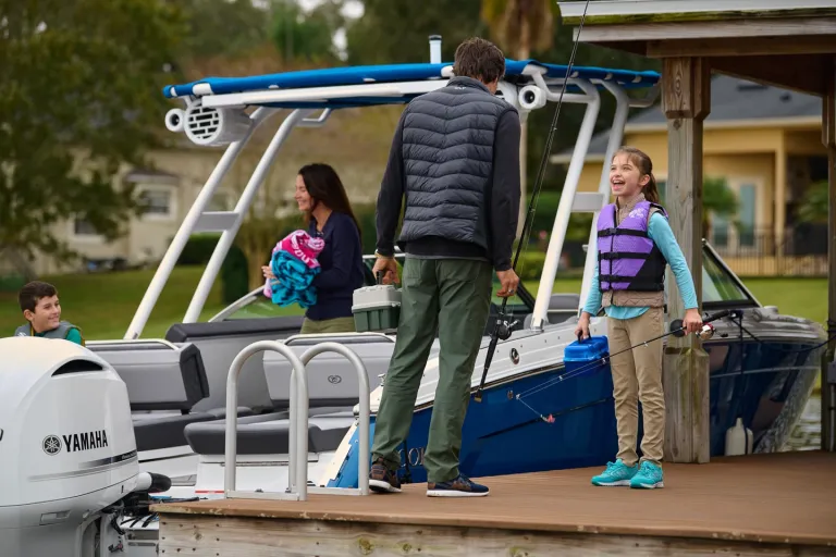 people in a boat
