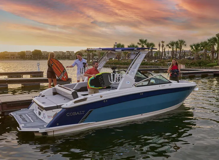 docked boat