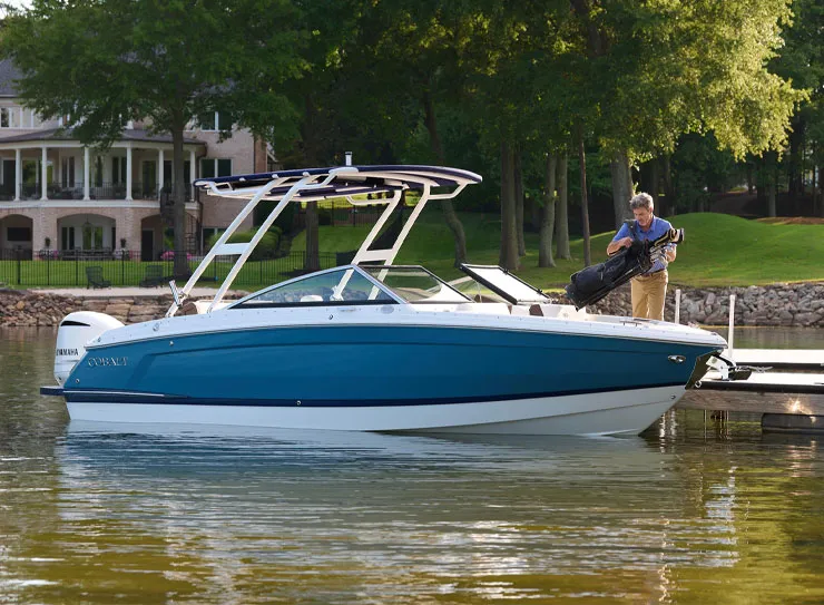 person on boat