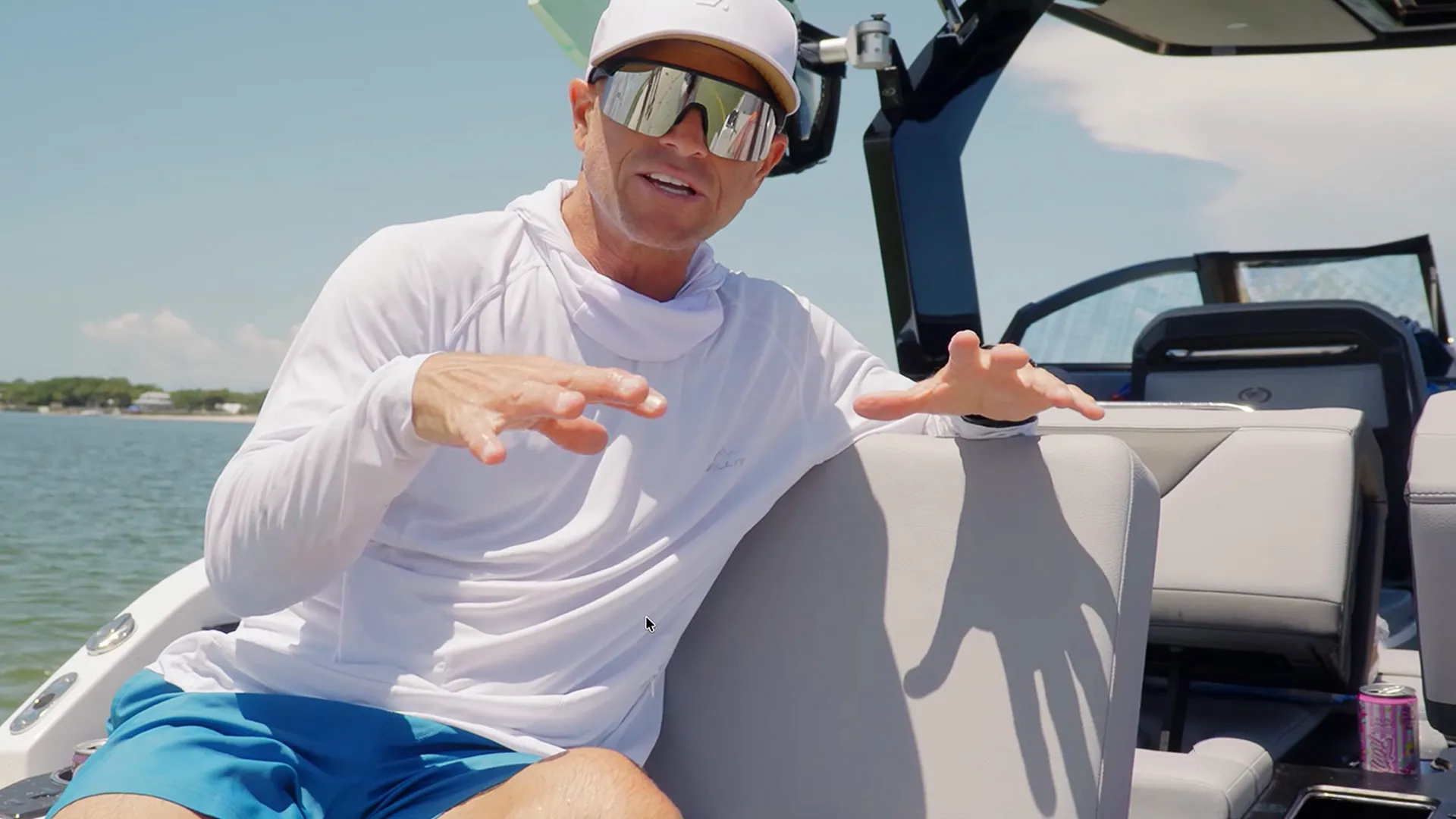 Cobalt Boats athlete ambassador Shaun Murray professional wakeboarder hero image representing the Cobalt surf and wake lifestyle